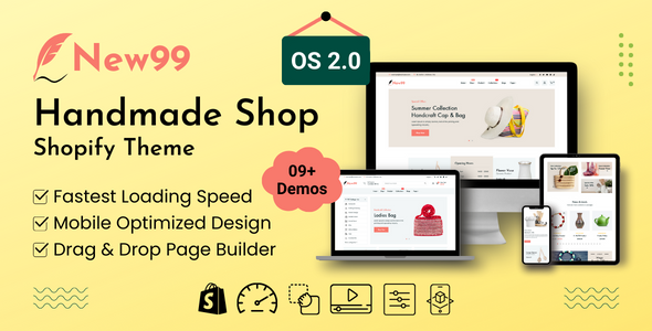 New99 - Handmade Shop Shopify Theme