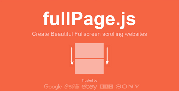  JQuery full screen scrolling plug-in fullPage.js special code