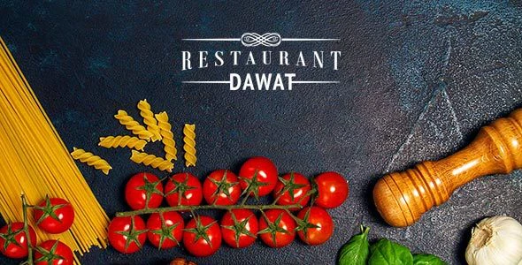 Dawat Restaurant - 餐饮美食网站HTML5模板