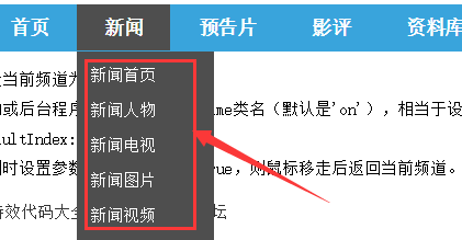 WordPress网站导航制作二级下拉菜单通用方法