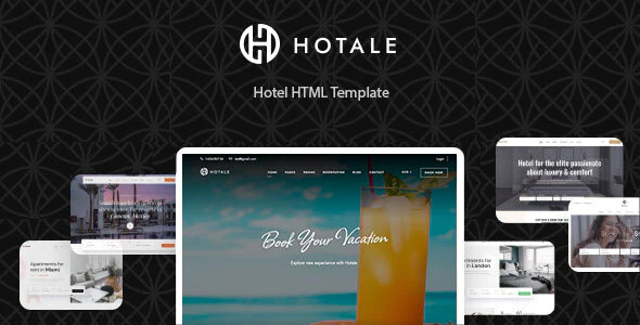 Hotale - Hotel 酒店民宿网站 HTML 模板